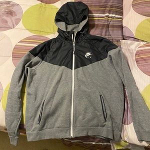 Nike fleece zip up hoodie